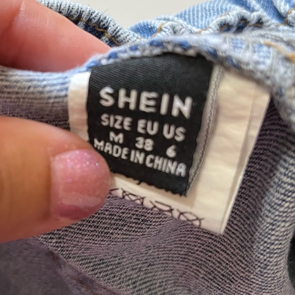 High Waist Drawstring Ripped Jeans - Picture 5 of 7